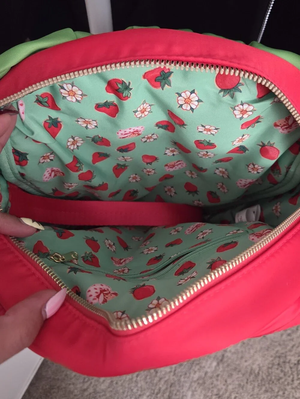 Whatever! Makes You Happy x Strawberry Shortcake Bag